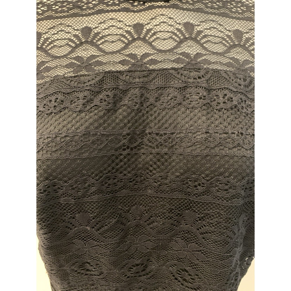 Guess Adelaide Lace Cropped Top Size S - Picture 3 of 6